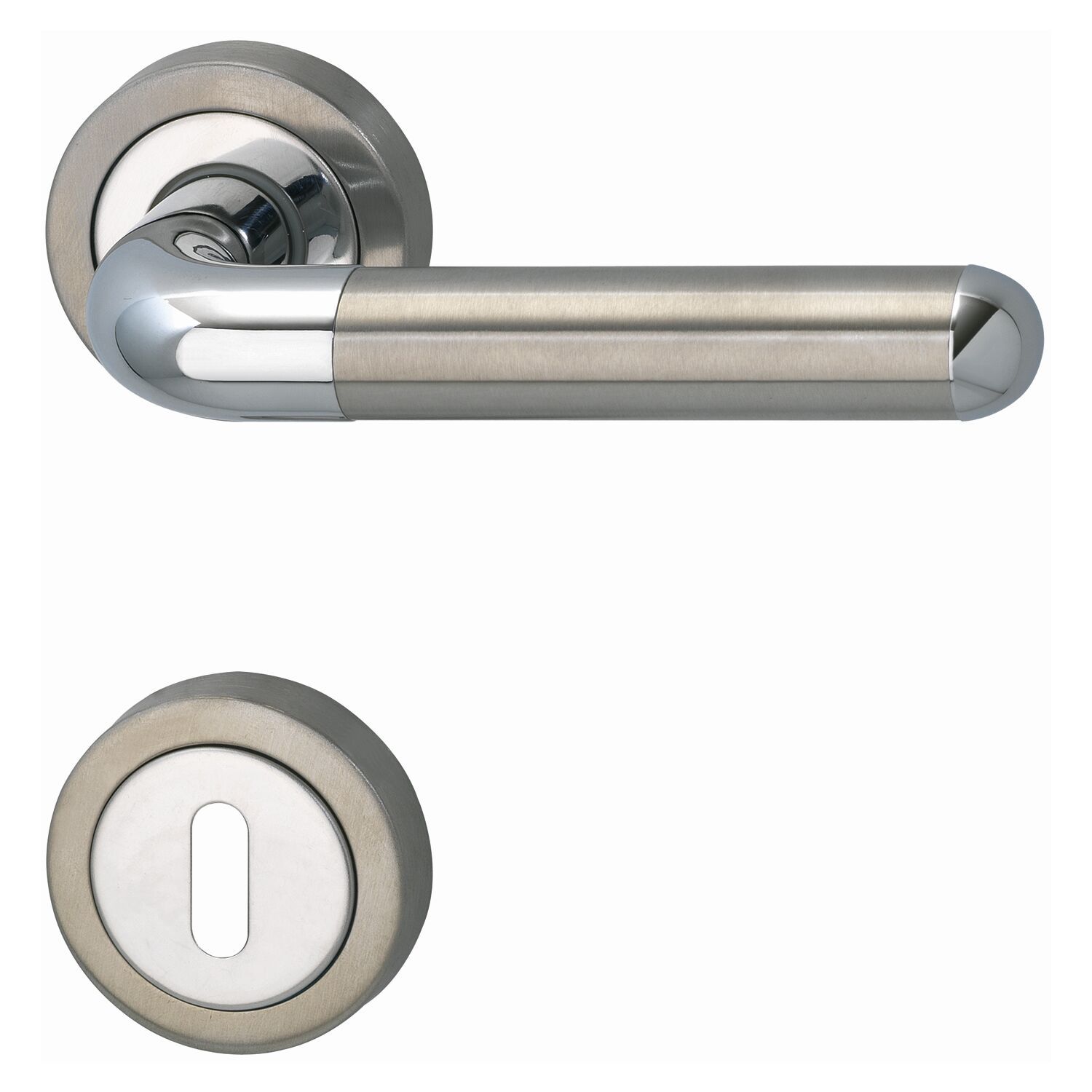 Ključavnice za vrata ZEUS z rozeto, BB, MARCHESI - krom/nerjaveče jeklo Ključavnice za vrata ZEUS z rozeto, BB, MARCHESI - krom/nerjaveče jeklo