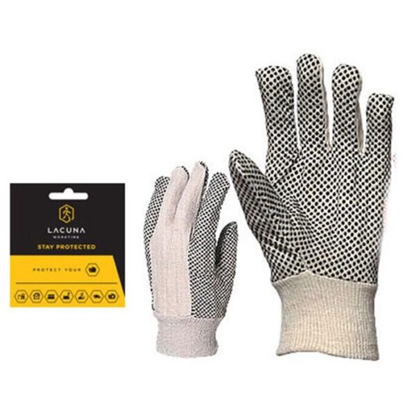 Bombažne vrtne rokavice TANA sive vel. 10