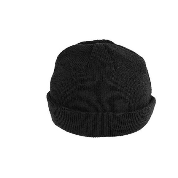 Zimska kapa z izolacijo - črna