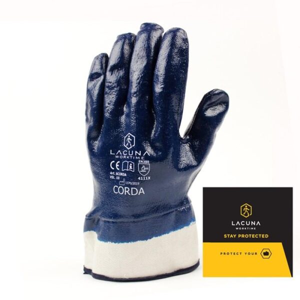 CORDA Rokavice z nitrilno prevleko vel 10