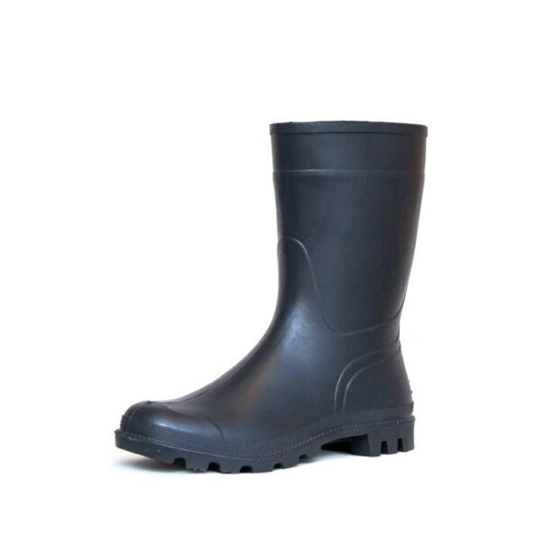 Gumijasti škorenj črn kratek