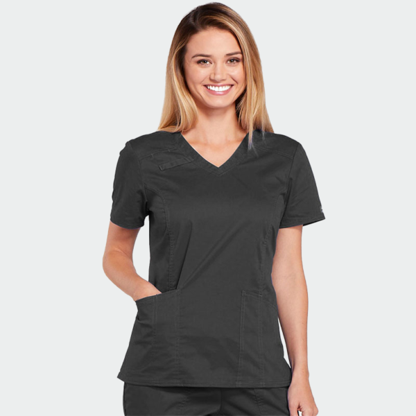 Cherokee Core Stretch WWE4710 ženska medicinska bluza, siva