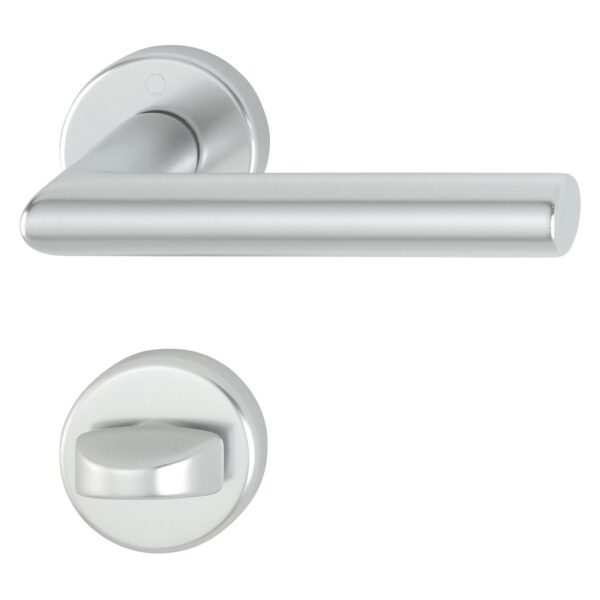 Ključavnice za vrata AMSTERDAM z rozeto, WC, 37-47, HOPPE