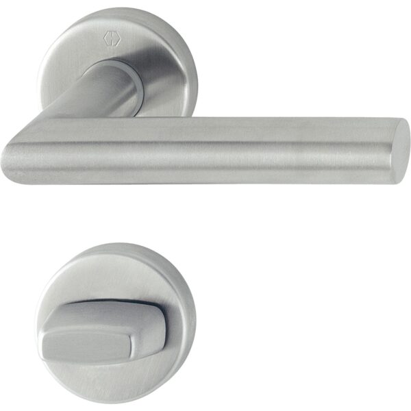 Ključavnice za vrata AMSTERDAM z rozeto, WC, 37-42, HOPPE