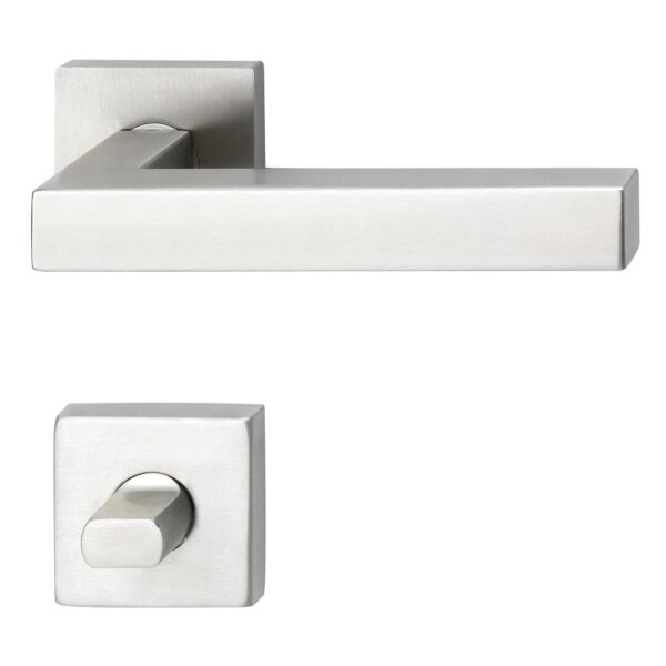 Ključavnice za vrata MALMÖ z rozeto, WC, 38-45 mm, SOLIDO