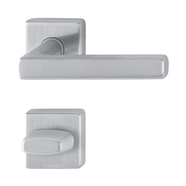 Ključavnice za vrata DALLAS z rozeto, WC, 37-42 mm, HOPPE