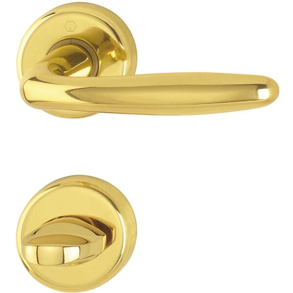 Ključavnice za vrata ROISSY s ščitom, WC, 39-44, HOPPE