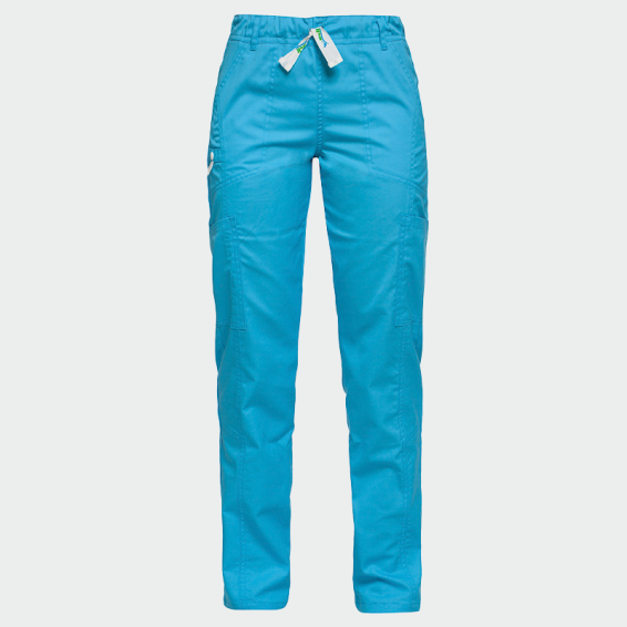 Medicinske hlače unisex DANTE, azurno modre Medicinske hlače unisex DANTE, azurno modre