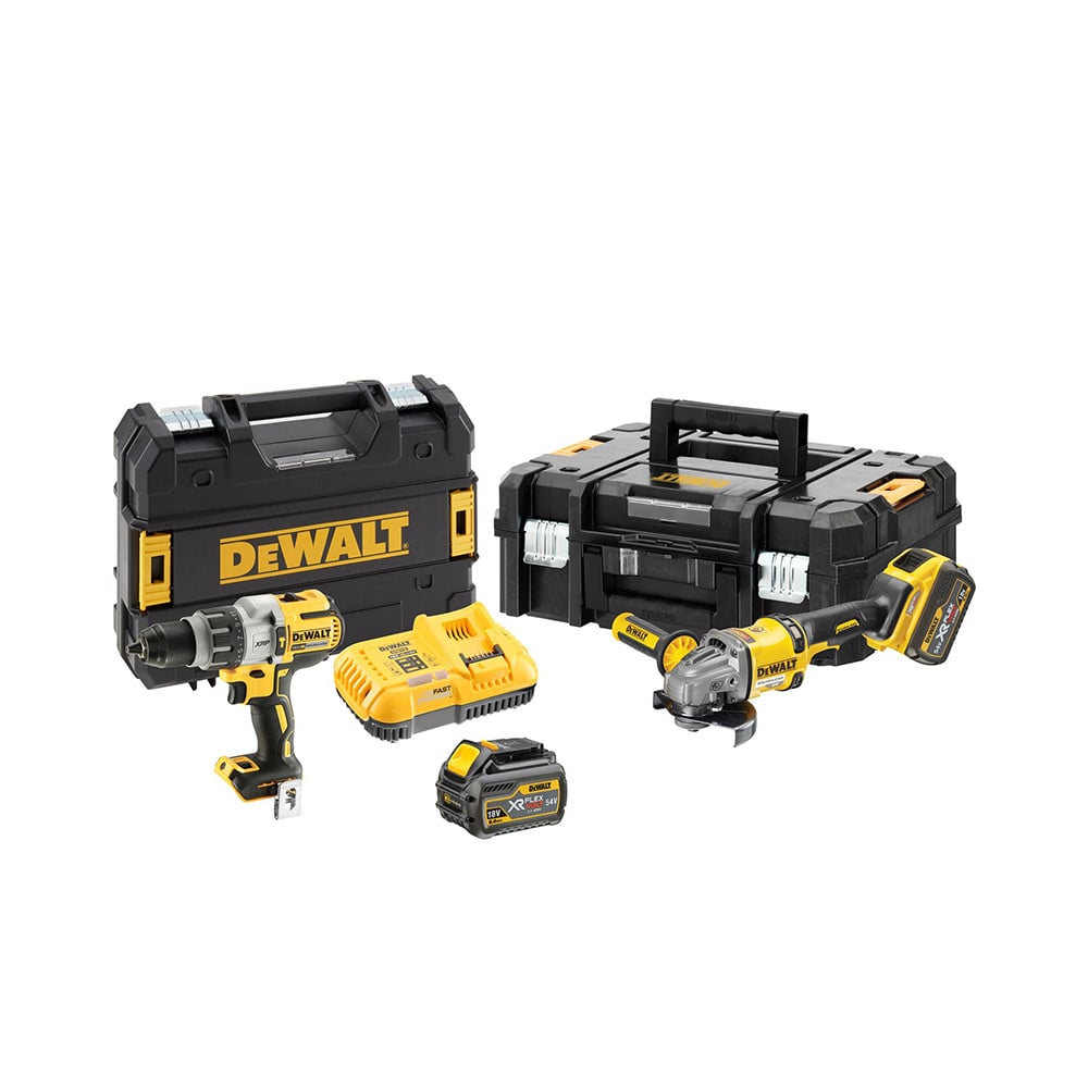 DeWalt DCK2055T2T-QW 18V und 54V FLEXVOLT Werkzeugset DeWalt DCK2055T2T-QW 18V und 54V FLEXVOLT Werkzeugset