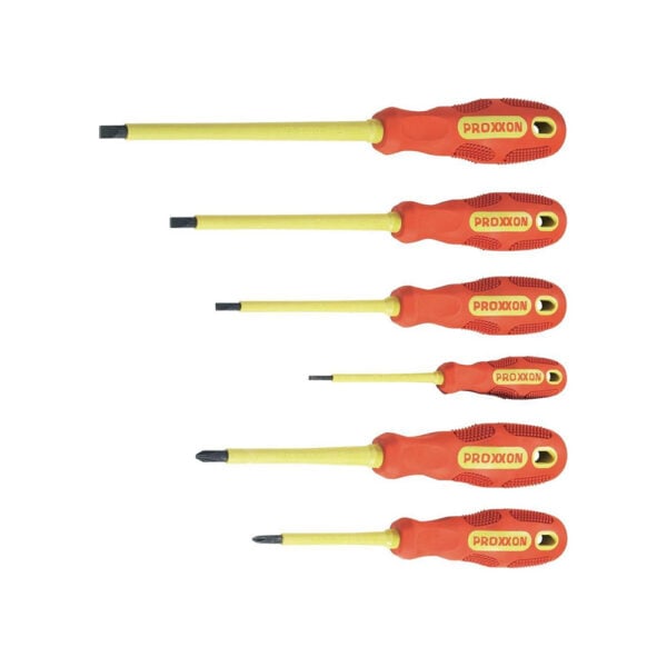 Set ravnih in križnih izvijačev VDE 6-delni Proxxon PX 22630