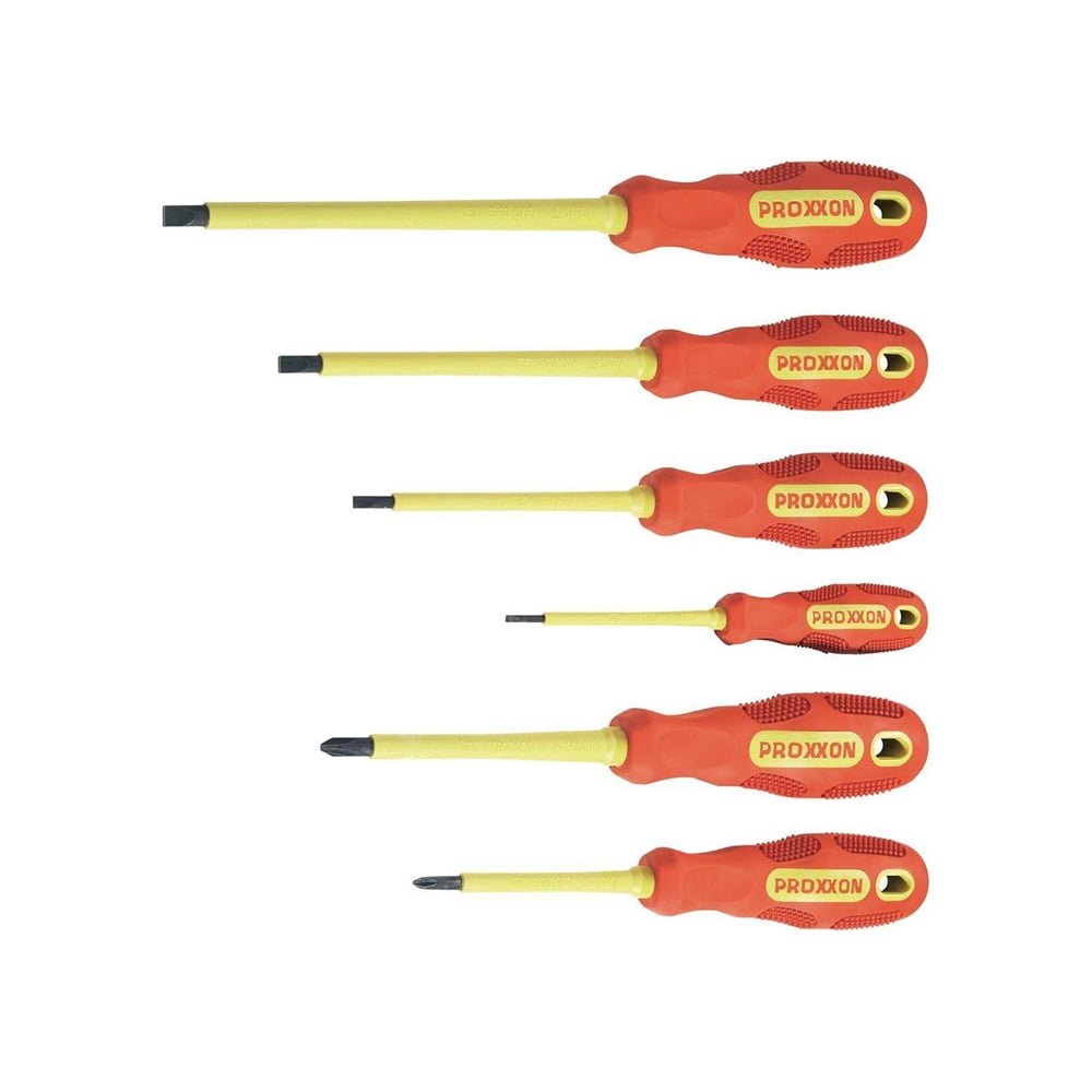 Set ravnih in križnih izvijačev VDE 6-delni Proxxon PX 22630 Set ravnih in križnih izvijačev VDE 6-delni Proxxon PX 22630
