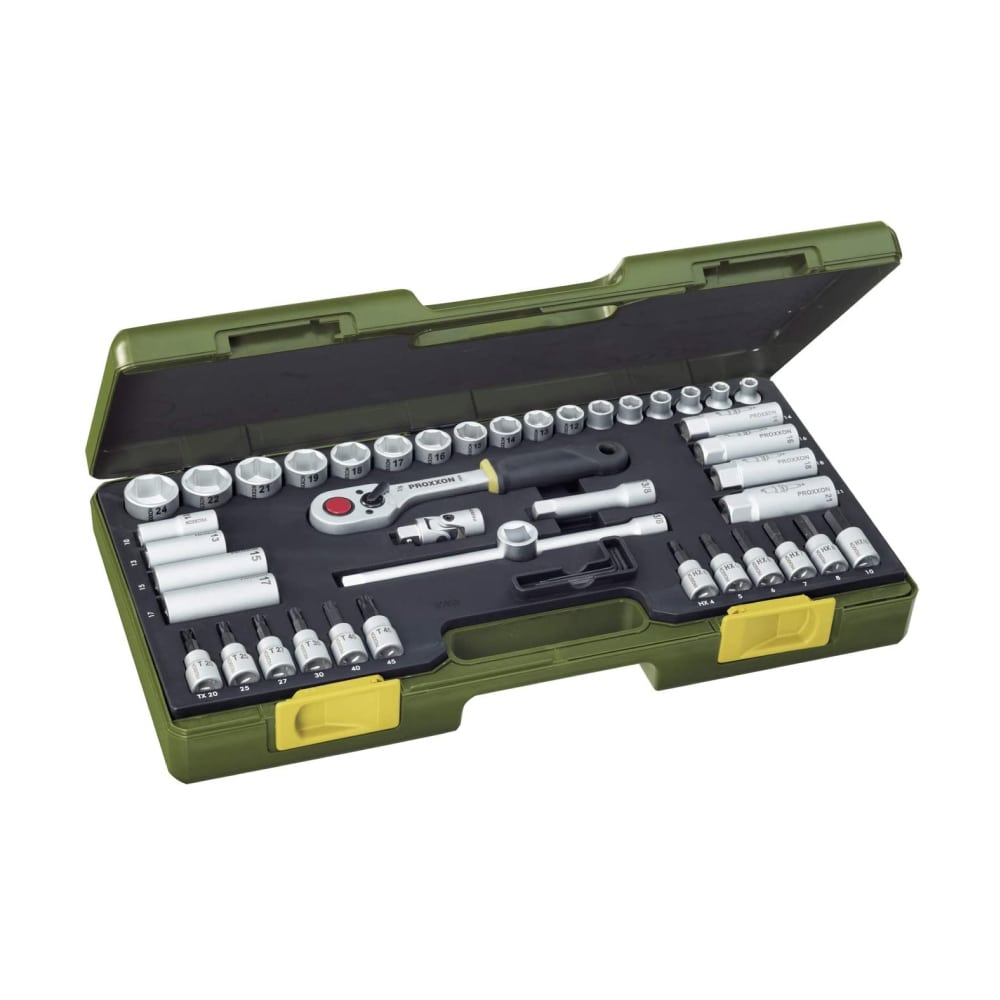 Komplet nasadnih ključev Proxxon PX23282 47-delni Komplet nasadnih ključev Proxxon PX23282 47-delni