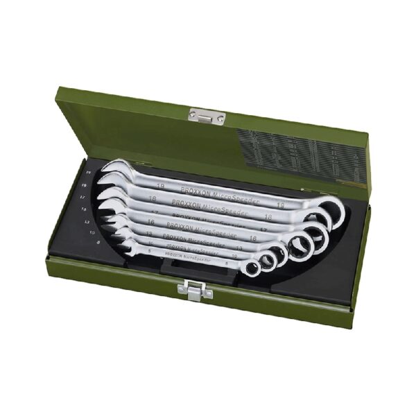 Set vilasto-okastih ključev z ragljo Proxxon 8-19mm