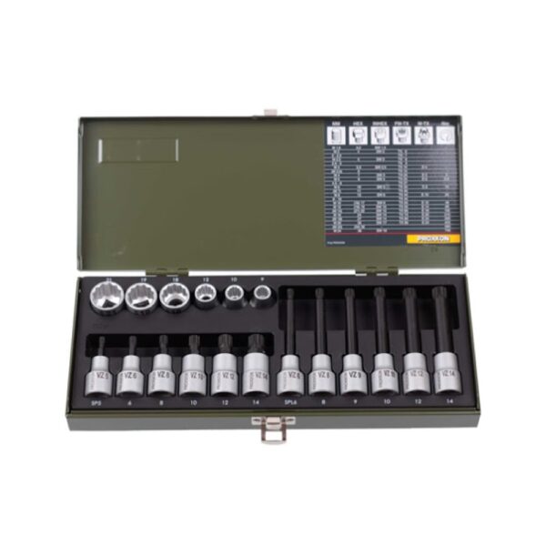Set nasadnih ključev 1/2″ 18-delni Proxxon PX23296