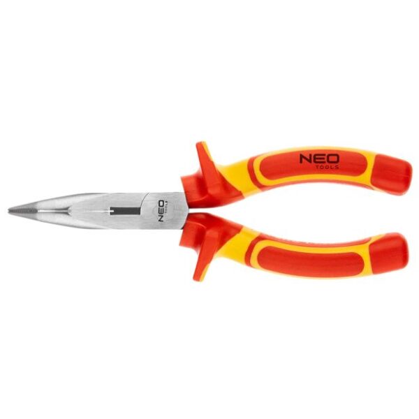 NEO TOOLS VDE Ukrivljene Klešče, 180 mm, 1000V