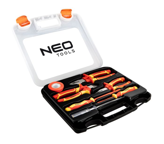 NEO TOOLS VDE set izoliranega orodja 7 kosov 1000V NEO TOOLS VDE set izoliranega orodja 7 kosov 1000V