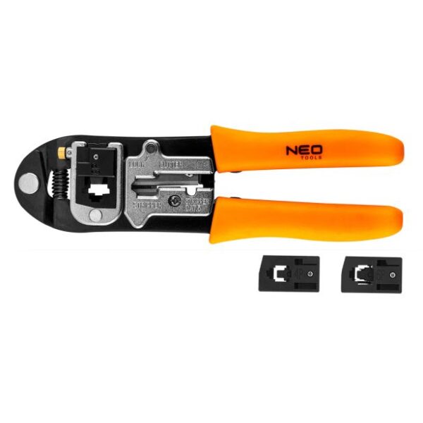 NEO TOOLS Modularne klešče za stiskanje konektorjev 4P, 6P, 8P