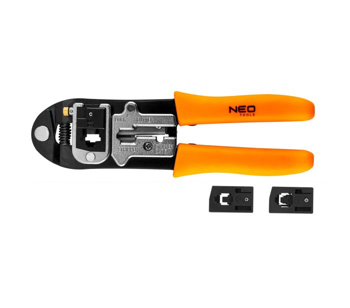 NEO TOOLS Modularne klešče za stiskanje konektorjev 4P, 6P, 8P NEO TOOLS Modularne klešče za stiskanje konektorjev 4P, 6P, 8P