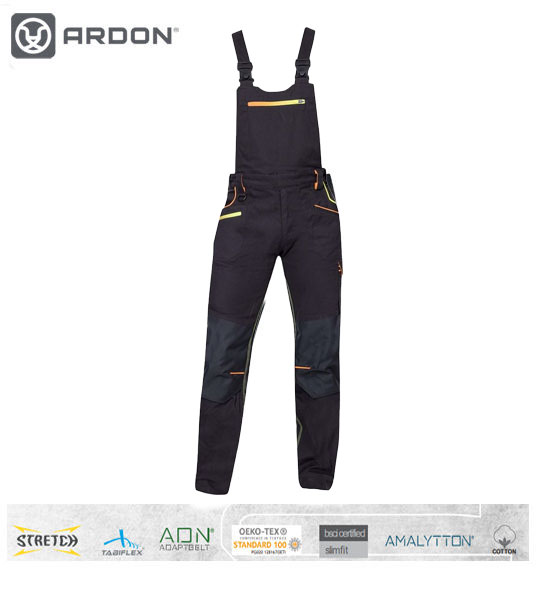 Ardon CREATRON delovne hlače farmer, črne, slim fit Ardon CREATRON delovne hlače farmer, črne, slim fit