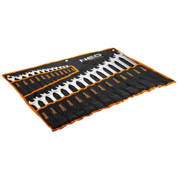 NEO TOOLS Set kombiniranih ključev 6-32 mm, 26 kosov