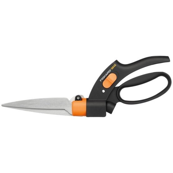 Fiskars škarje za travo GS42 Servo-System, 344 mm