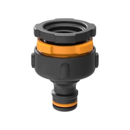 Fiskars Spojka za vodne cevi z več velikostmi navojev (1/2", 3/4", 1") Fiskars Spojka za vodne cevi z več velikostmi navojev (1/2", 3/4", 1")