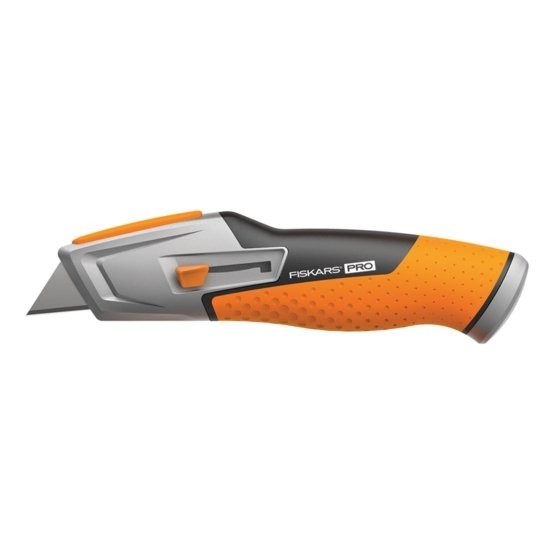 Fiskars Varnostni Nož CarbonMax z Notranjim Shranjevanjem Rezil