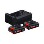 Bosch Set 2x Akumulator EXBA18V-40 4.0 Ah in Hitri Polnilnik GAL 12V/18V-80