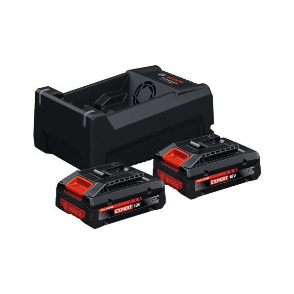 Bosch Set 2x Akumulator EXBA18V-40 4.0 Ah in Hitri Polnilnik GAL 12V/18V-80