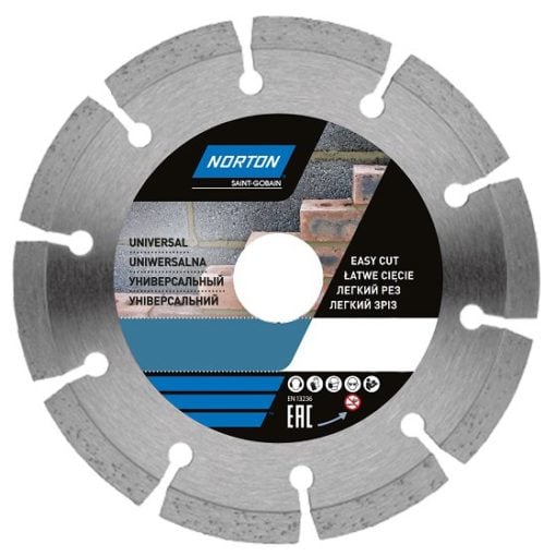 Norton diamantna rezalna plošča univerzalna 230x25.4/22.23 mm Norton diamantna rezalna plošča univerzalna 230x25.4/22.23 mm