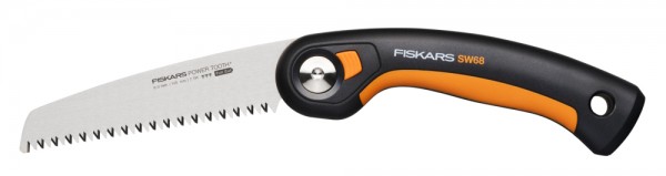 Fiskars zložljiva vrtna žaga SW68, 15 cm rezilo, 475/210 mm