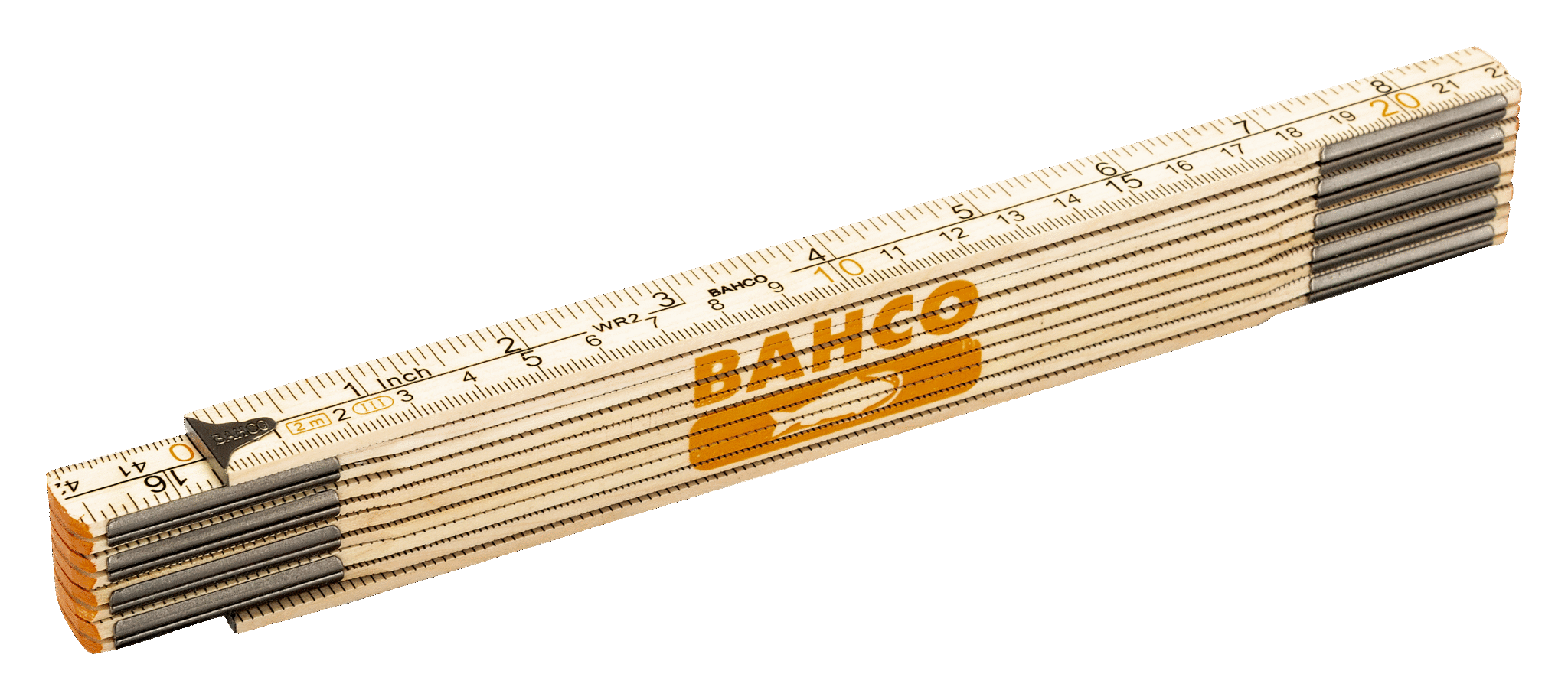 Bahco Leseni Zložljivi Meter 2m Bahco Leseni Zložljivi Meter 2m