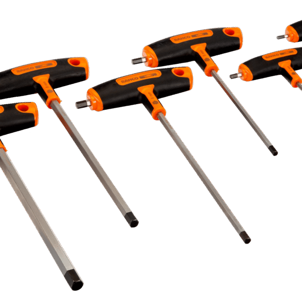 Bahco Imbus ključi s T-ročajem, 3-10 mm, 6-delni set
