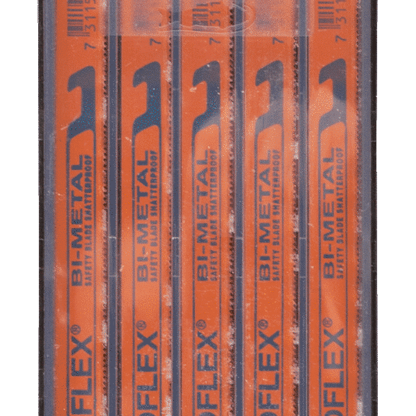 Bahco žagini listi za kovino Sandflex®, razmak zob 24, 5 kosov