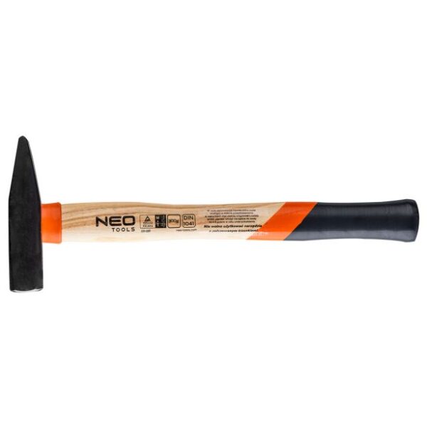 NEO TOOLS Ključavničarsko kladivo 500g z ročajem iz jesenovega lesa