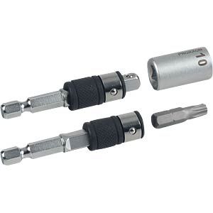 Proxxon Adapter za nasadne ključe in nastavke 1/4'' zunanji štirirob na 1/4'' notranji šestrob Proxxon Adapter za nasadne ključe in nastavke 1/4'' zunanji štirirob na 1/4'' notranji šestrob