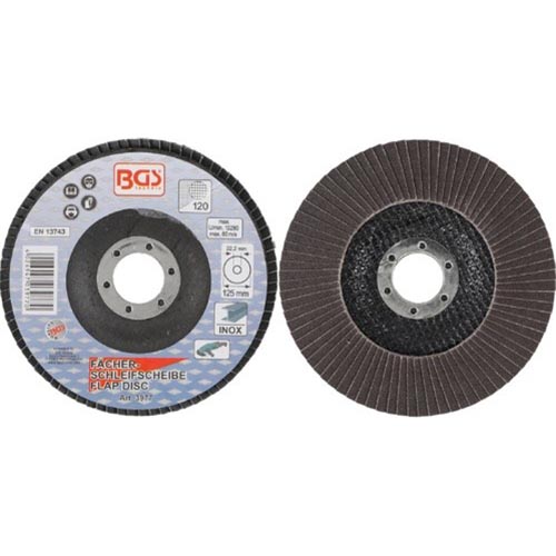 Lamelasti brusni disk 125mm K120 za Inox Lamelasti brusni disk 125mm K120 za Inox
