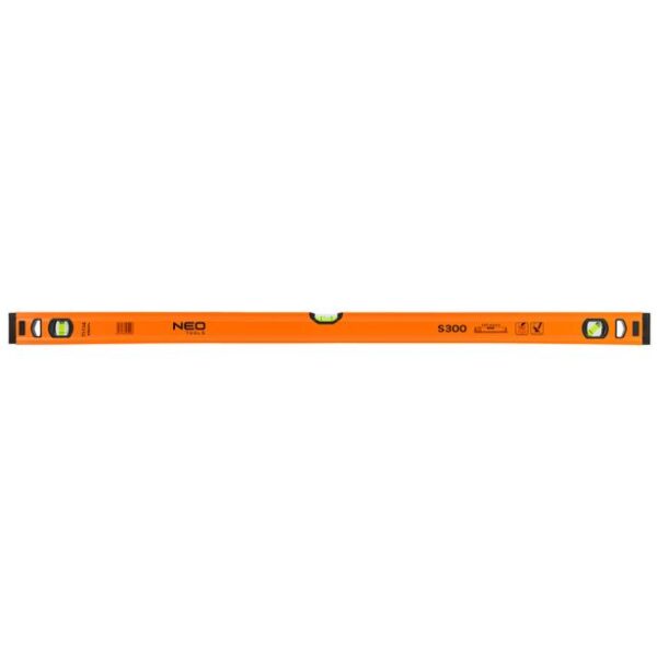 NEO TOOLS Aluminijasta libela S 300, 3 libele, 100 cm