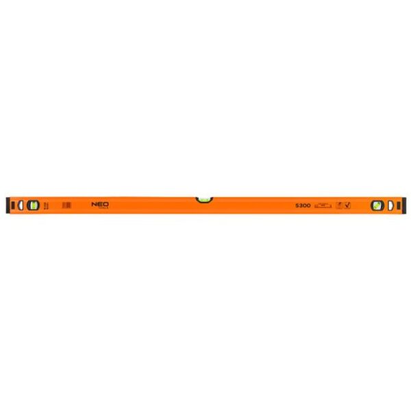 NEO TOOLS Aluminijasta libela, 3 libele, 120 cm