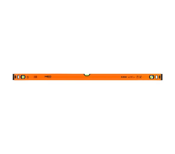 NEO TOOLS Aluminijasta libela, 3 libele, 120 cm NEO TOOLS Aluminijasta libela, 3 libele, 120 cm