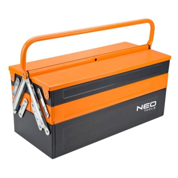 NEO TOOLS Kovinski kovček za orodje, 45 cm