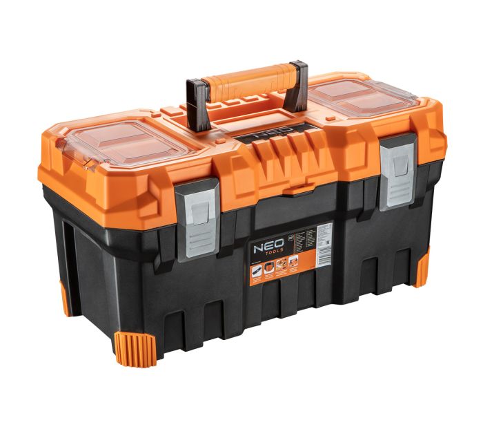NEO TOOLS Kovček za orodje s pladnjem, 55,4 x 28,6 x 27,6 cm NEO TOOLS Kovček za orodje s pladnjem, 55,4 x 28,6 x 27,6 cm