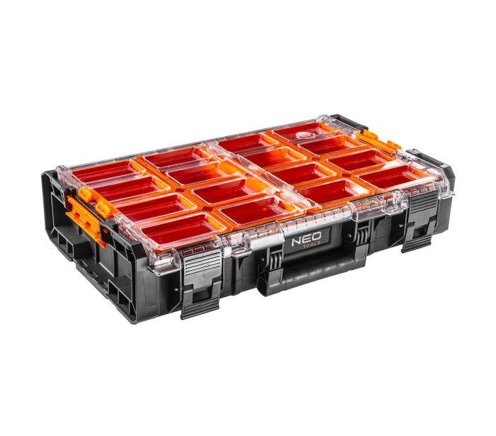 NEO TOOLS Modularni organizator 84-268, vodotesen, z izvlečnimi posodami NEO TOOLS Modularni organizator 84-268, vodotesen, z izvlečnimi posodami