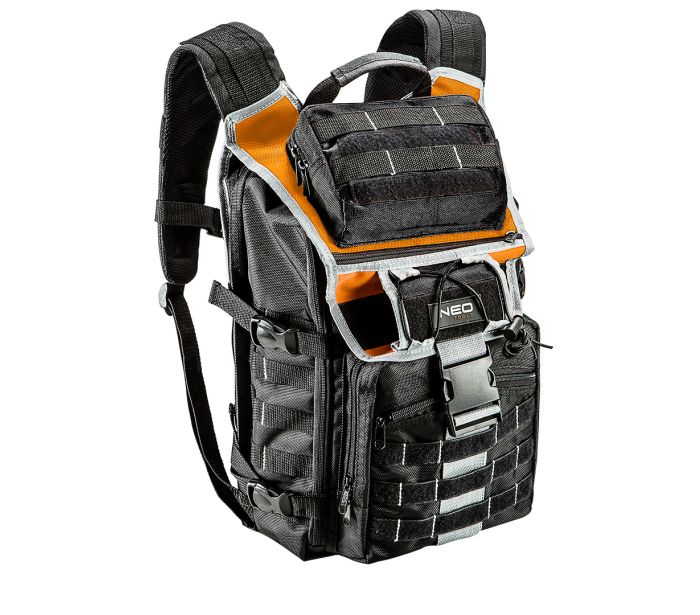 NEO TOOLS Monterski nahrbtnik za orodje 84-304, 600D poliester, 22 žepov NEO TOOLS Monterski nahrbtnik za orodje 84-304, 600D poliester, 22 žepov