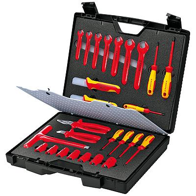 Knipex Komplet izoliranega orodja 26-delni, 1000V VDE v kovčku KNIP98 99 12