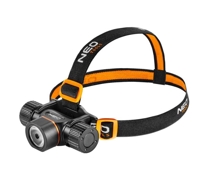 NEO TOOLS Naglavna svetilka 2000 lm CREE XP50.2 USB polnilna NEO TOOLS Naglavna svetilka 2000 lm CREE XP50.2 USB polnilna