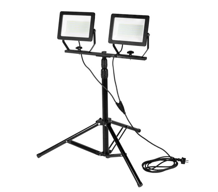 NEO TOOLS Dvojni LED delovni reflektor 2x100W SMD na stativu 1,8m (99-096) NEO TOOLS Dvojni LED delovni reflektor 2x100W SMD na stativu 1,8m (99-096)
