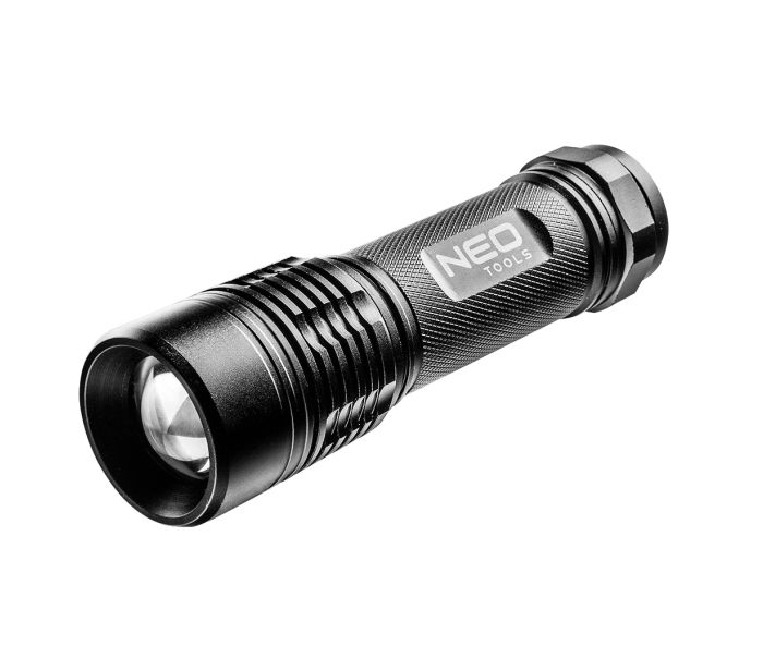 NEO TOOLS Ročna LED svetilka, 200 lumnov, zoom, IPX7 NEO TOOLS Ročna LED svetilka, 200 lumnov, zoom, IPX7