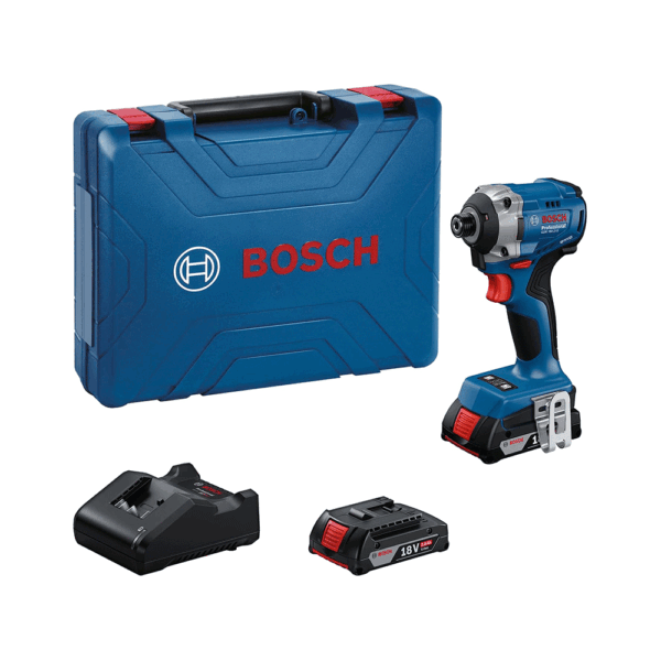 Bosch Akumulatorski udarni vijačnik GDR 18V-215, 2x2.0Ah, v kovčku