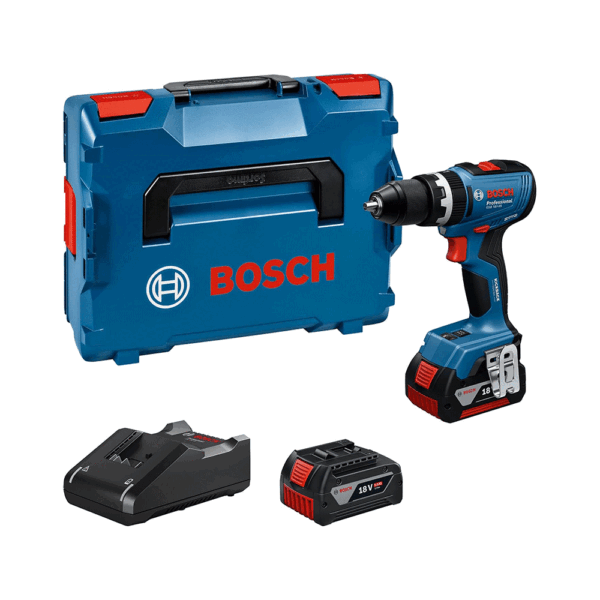 Bosch Akumulatorski udarni vrtalni vijačnik GSB 18V-65 2x5Ah L-BOXX